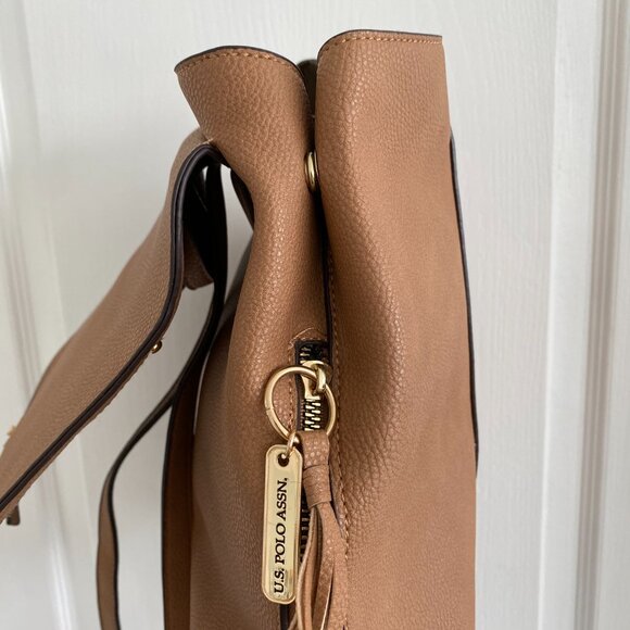 US POLO ASSN. Brown Medallion Backpack - Picture 13 of 15